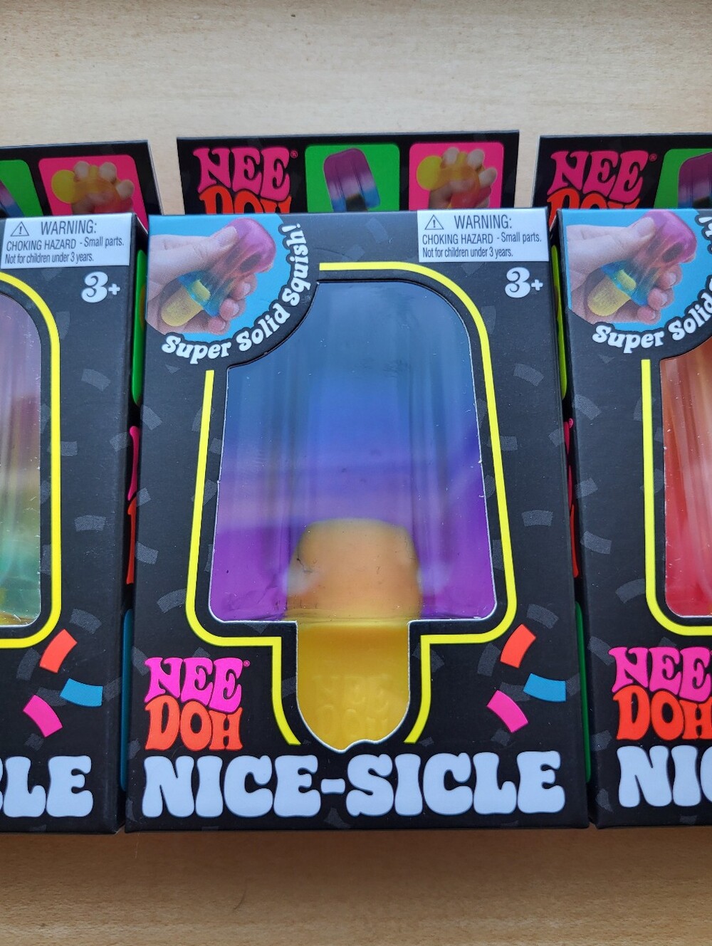 NEW NeeDoh Nice-Sicle Popsicle Set Bundle, COMPLETE SET, Nee Doh - Picture 6 of 8